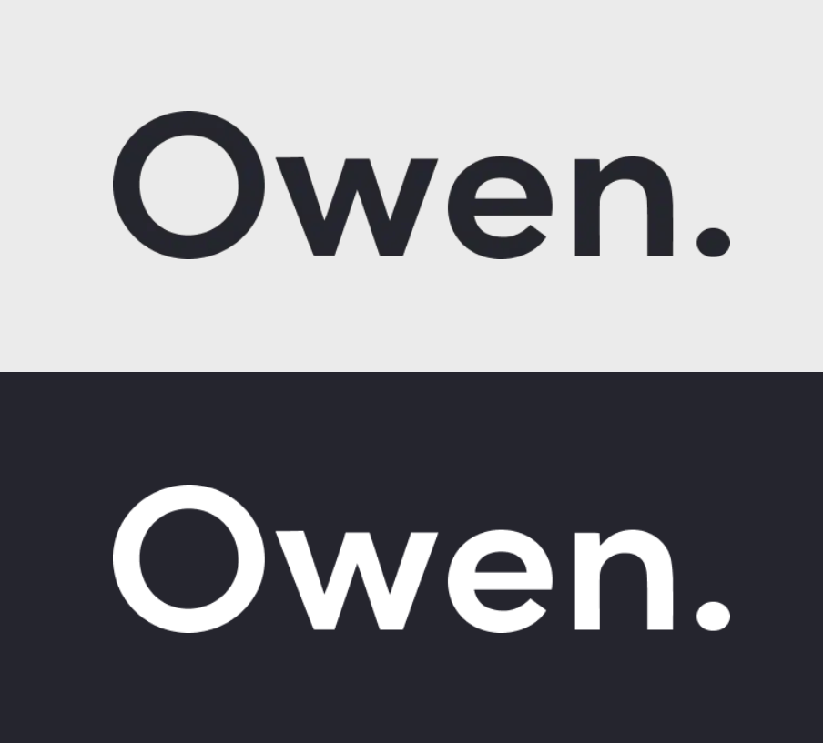 Creating a personal brand and writing the copy for Owen Morton and his portfolio: Owen.com